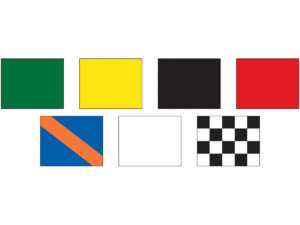 Auto Racing Flag Set
