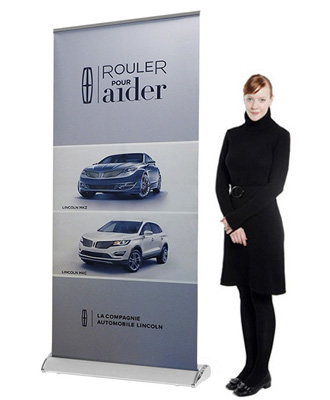 Economy Retractable Banner | Premium Base | The Flag Shop
