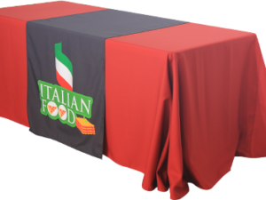 Custom Tablecloth, Personalized Table Runner With Business Logo | The Flag Shop