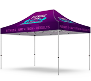 Custom Printed Tent Tops | The Flag Shop