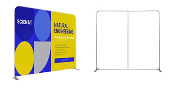 Straight Tension Fabric Display - The Flag Shop
