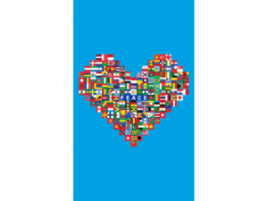 World Peace English Banners - The Flag Shop