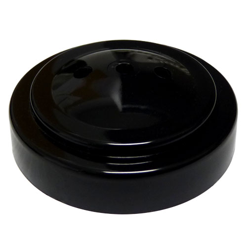 Plastic Bases 3 Hole Black Flag - Stands