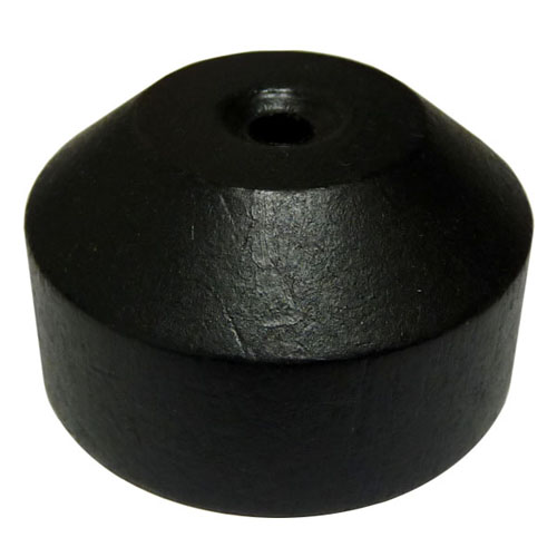 Wood Base 1 Hole Black - Flag Stands