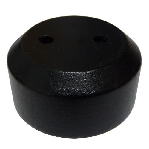 Base Wood 2 Hole Black Flag - Stands
