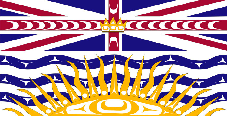 BC Indigenous Flag - Flag of British Columbia - Provincial & Territory Flags - Flags of Canada