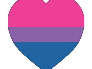 Bisexual Tattoo - Heart