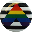 Gay Straight Alliance Button