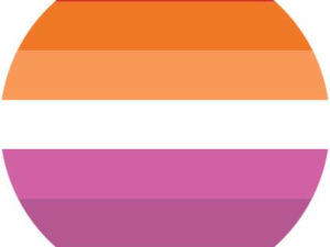 Lesbian Sunset (7 Stripe) Buttons | The Flag Shop