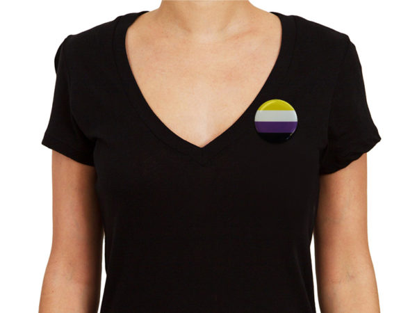 Non Binary Button - The Flag Shop