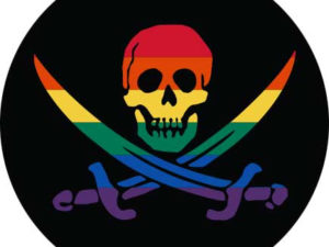 Pride Pirate Buttons - Pride Buttons - PRIDE