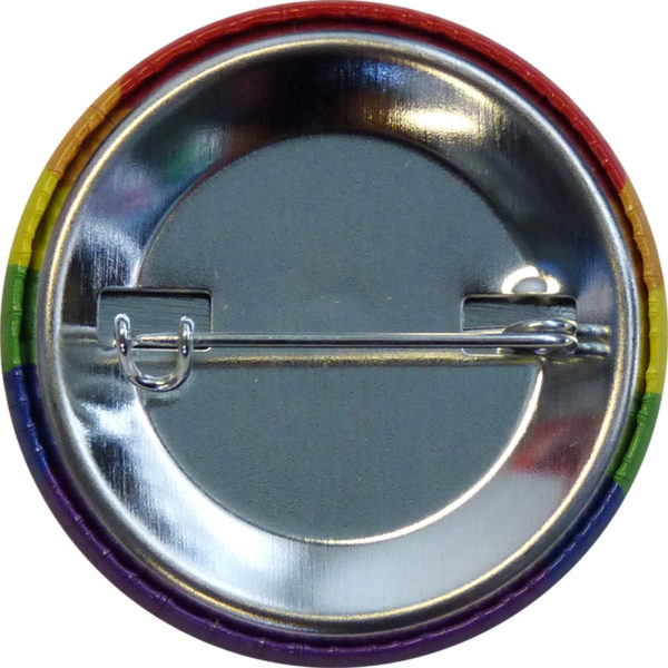 Pride Buttons Plain Back