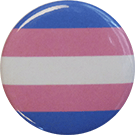 Transgender Flag Button