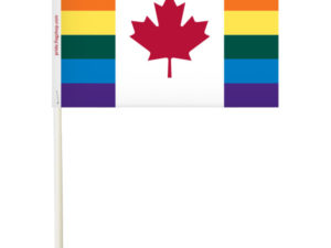 Canada Pride Paper Stick Flags