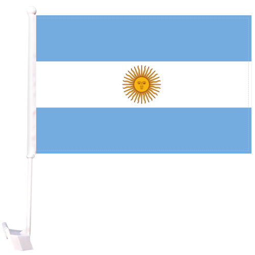 Car Flag Argentina