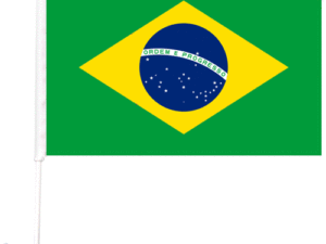 Car Flag Brazil