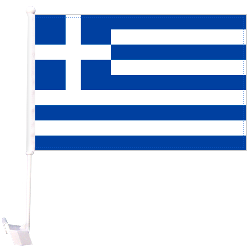 Car Flag Greece