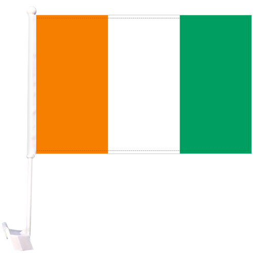Car Flag Ivory Coast