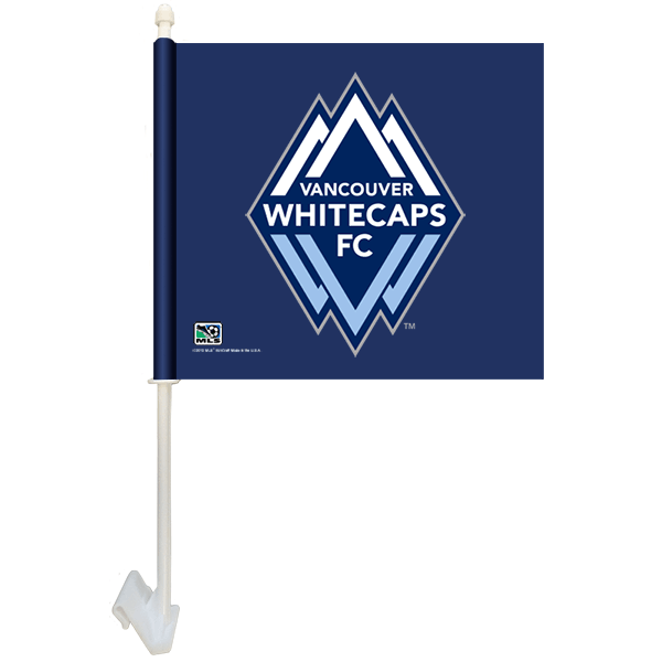 MLS Vancouver Whitecaps Car Flag