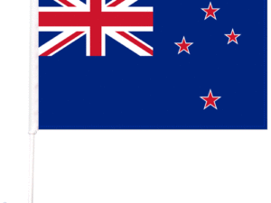 New Zealand - Car Flag
