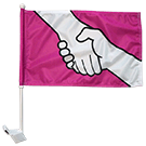 Anti-Bullying Car Flags