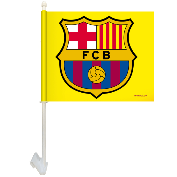 FC Barcelona Car Flag