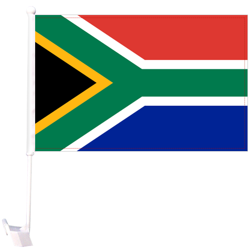South Africa - Car Flag