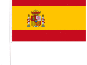Spain Car Flag