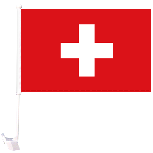 Switzerland - Car Flag