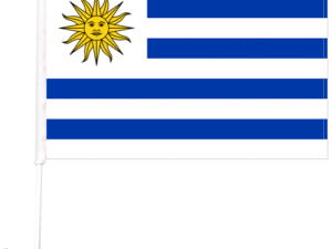 Uruguay Car Flag