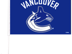 Vancouver Canucks Car Flags