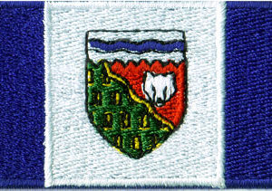 Northwest Territories 1.5"x2.5" Crest