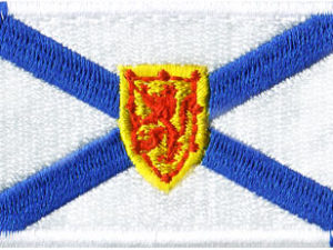 Nova Scotia 1.5"x2.5" Crest