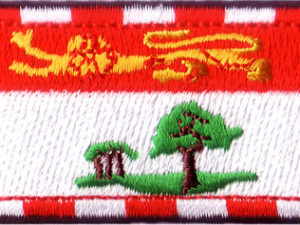 Prince Edward Island 1.5"x2.5" Crest