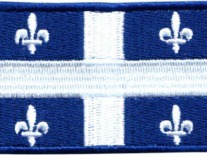Quebec 1.5"x2.5" Crest
