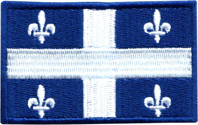 Quebec 1.5"x2.5" Crest