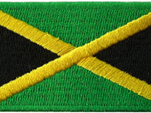 Jamaica 1.5"x 2.5" Crest | The Flag Shop