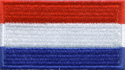 Netherlands 1.5"x 2.5" Crest