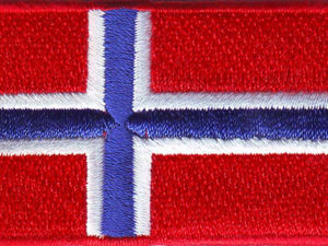 Norway World Flag Crest