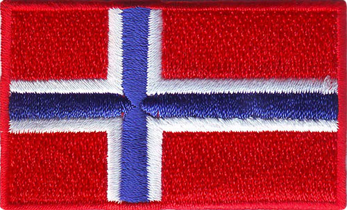Norway World Flag Crest