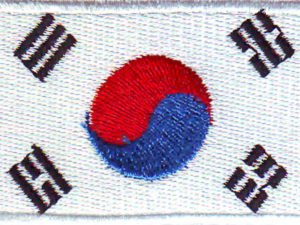 World South Korea Crest