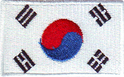 World South Korea Crest