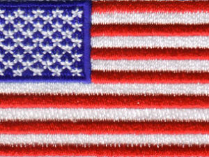 USA 1.5"x 2.5" Crest