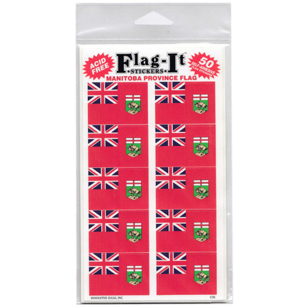 Manitoba Flag Decals