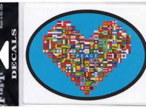 World Peace Car Decals