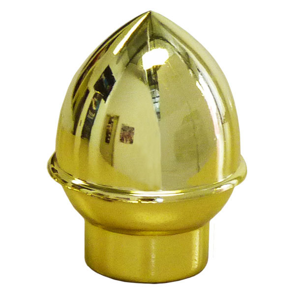 Acorn Finial Plastic Gold