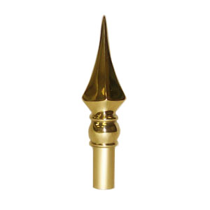 Fancy Spear Flag Pole Finial