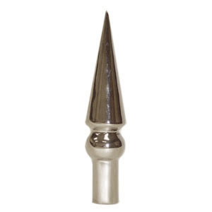 Silver Round Spear Finial