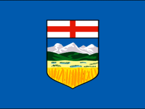 Alberta Canada Flag