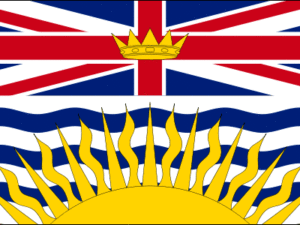 Canada British Columbia Flag